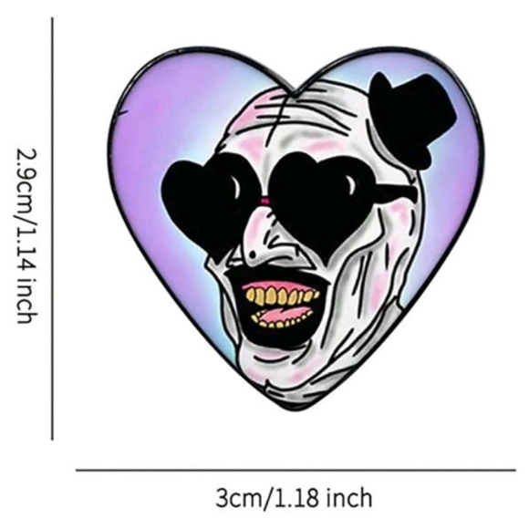 Horror Enamel pin - Picture 2 of 2